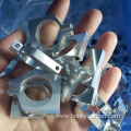 Custom machining sandblast alu round adjustable tube clamp